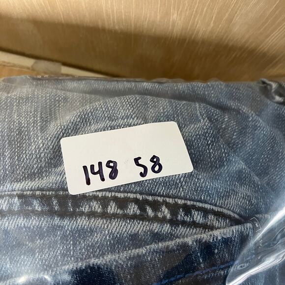 Rocawear Jeans Mens Size 42 Baggy Fit Blue Distressed Washed Hip Hop Denim Y2K - Picture 11 of 11